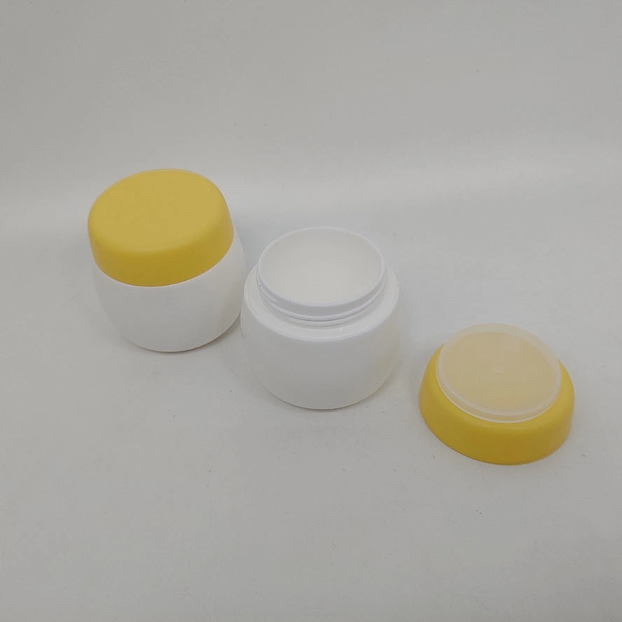 30g 50g Custom Color PP Plastic Baby Care Face Cream Plastic Jar Packaging